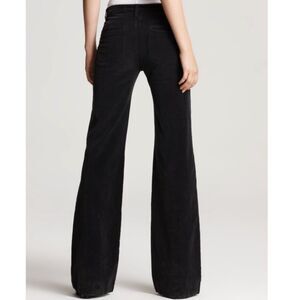 VINCE Vintage Cord Fonda Flare Dark Gray Charcoal Corduroy Pants Size 25